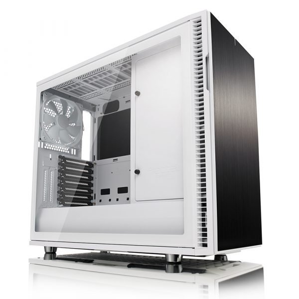 Fractal Design Meshify C White-TG Tempered Glass Case FD-CA-MESH-C-WT-TGC