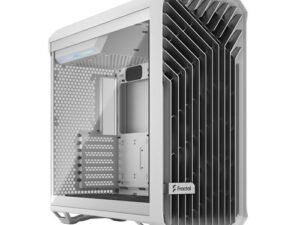 Fractal Design Torrent White E-ATX Tempered Glass Window High-Airflow Mid Tower Cabinet FD-C-TOR1A-03