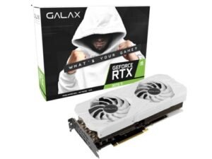 GALAX GeForce RTX 3070 Ti EX White (1-Click OC) 8GB GDDR6X 256-bit Graphic card 37ISM6MD4EWW