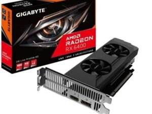 Gigabyte AMD Radeon RX 6400 D6 Low Profile | 4GB GDDR6 Graphics Card