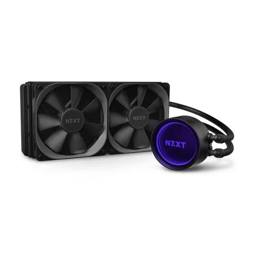 NZXT Kraken Z63 RGB 280mm White Liquid Cooler with LCD Display RL-KRZ63-RW