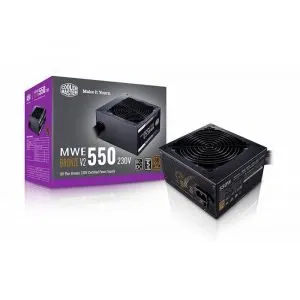 Cooler Master MWE 550 V2 SMPS 550 Watt 80 Plus Bronze Certification PSU MPE-5501-ACAAB-IN