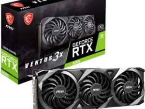 MSI GEFORCE RTX 3060 VENTUS 3X 12GB OC GDDR6 GRAPHICS CARD