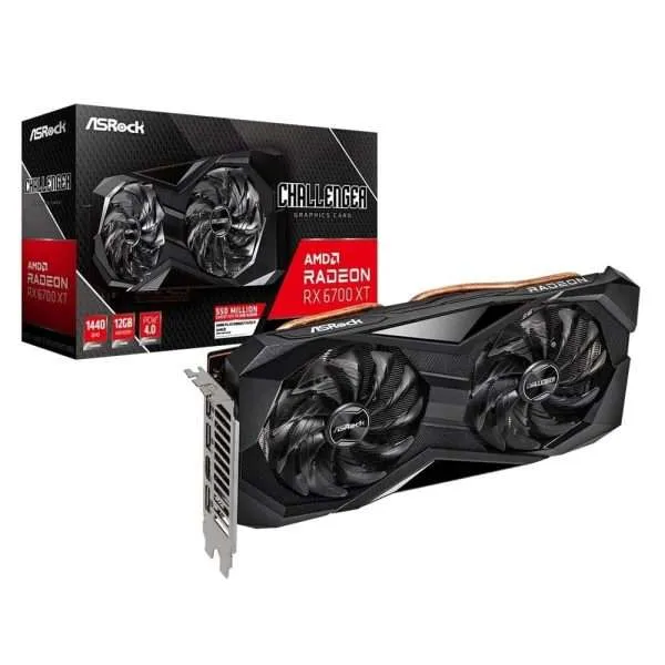 ASRock AMD Radeon RX 6600 Challenger D 8GB GDDR6 Graphics Card