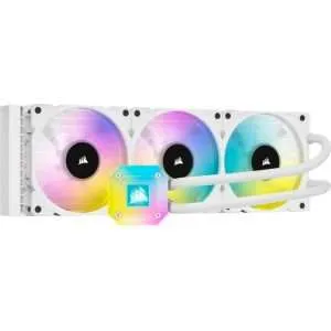 Corsair iCUE H150i Elite Capellix RGB Liquid CPU Cooler White