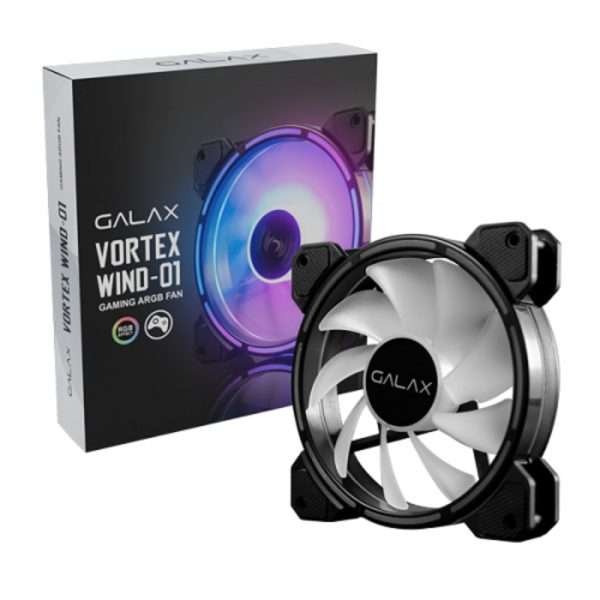 Gamdias Aeolus M2 1203 Lite 120mm ARGB Cabinet Cooling Fan (3 Pack)