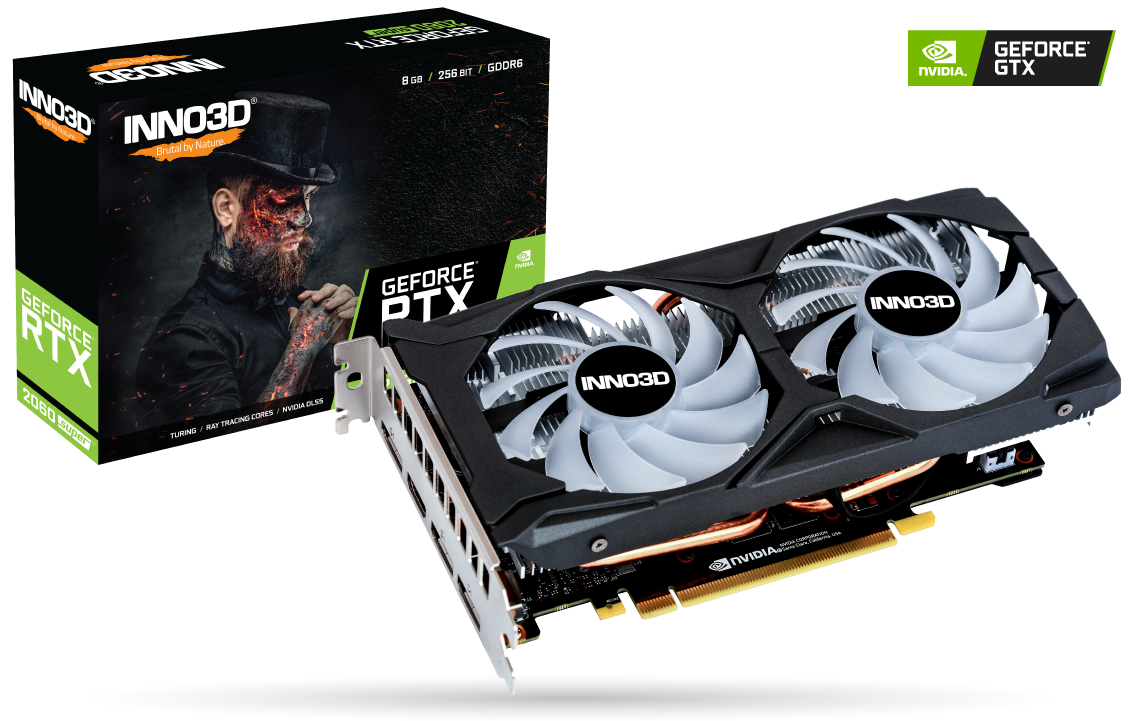 Inno3d Nvidia GeForce RTX 2060 Twin X2 6GB GDDR6 Graphic Card