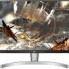 LG 27UK650 27 inch 4K UHD HDR IPS Panel Gaming Monitor- White