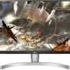 LG 27UK650 27 inch 4K UHD HDR IPS Panel Gaming Monitor- White