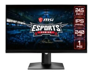 MSI Optix MAG251RX 24.5 inch FHD Gaming Monitor | IPS Panel Ultra Thin Bezel