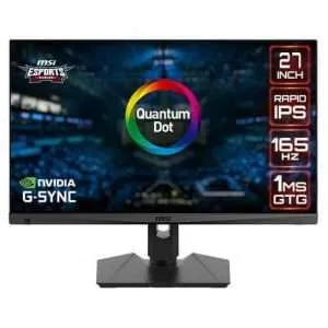 MSI Optix MAG274QRF-QD 27 inch eSports Gaming Monitor | WQHD Rapid IPS Panel