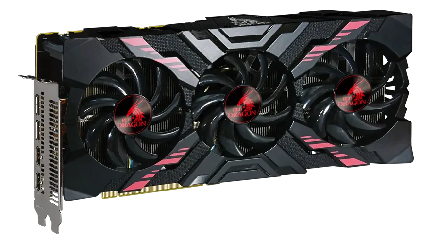 PowerColor Red Dragon RX VEGA 56 8GB HBM2 Radeon Graphics Card ...