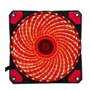 WAR Hammer Invader GX-33 120MM 33 LED Case Cabinet Fan (Red)